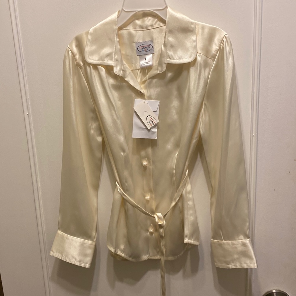 Talbots girls blouse new